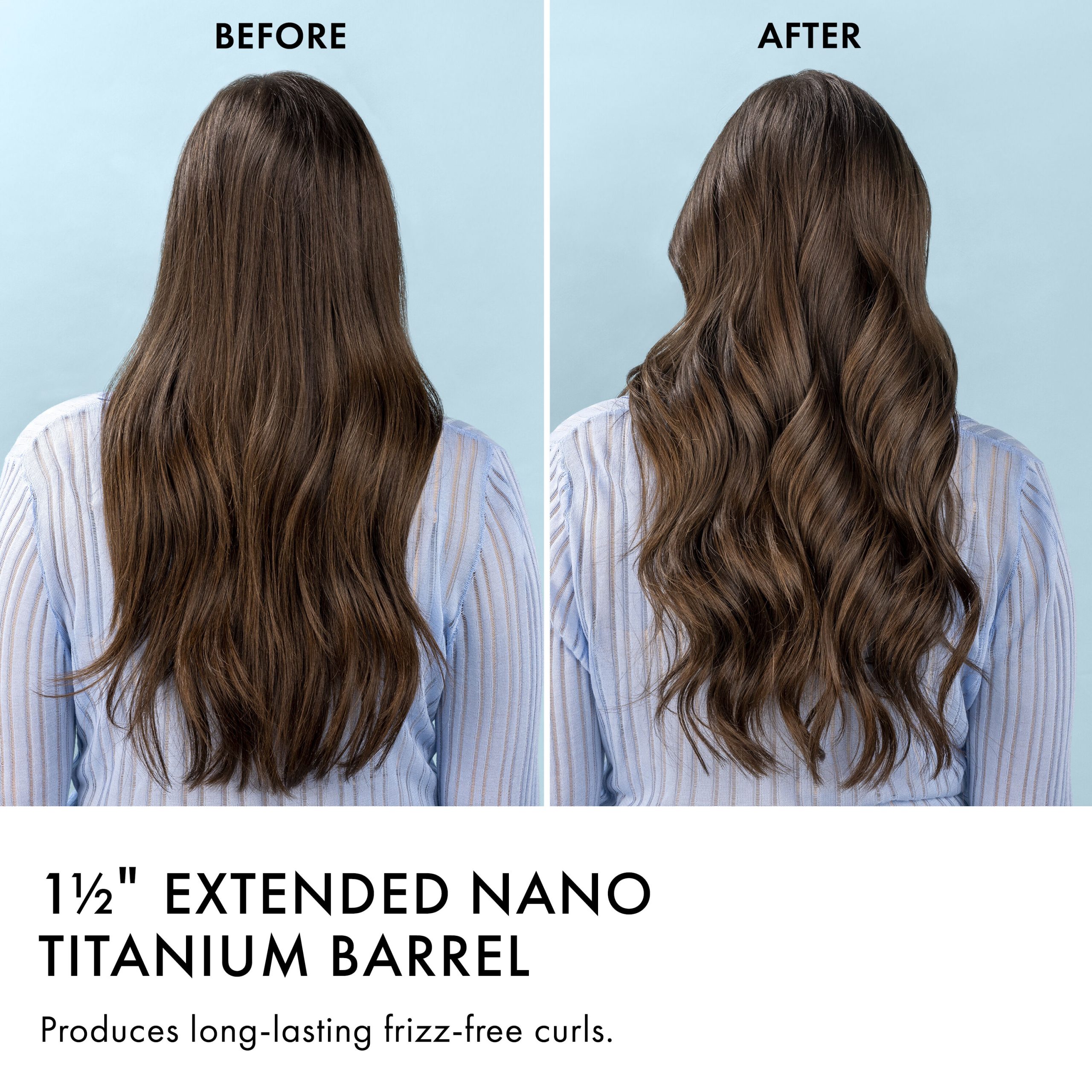 BaBylissPRO® Nano Titanium™ 1½" Extended Barrel Curling Iron - Image 7