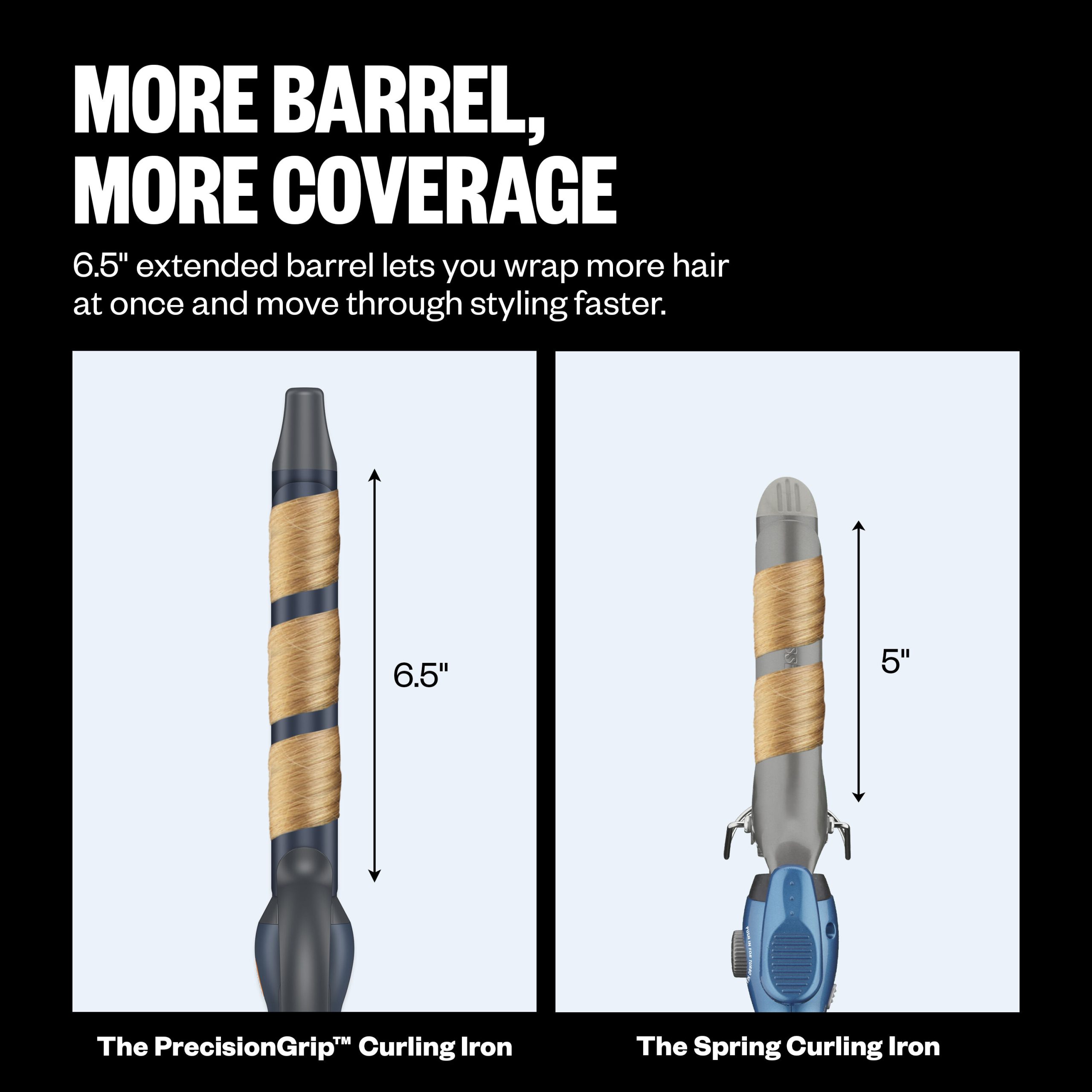 BaBylissPRO® The PrecisionGrip™ 1½" Curling Iron - Image 10