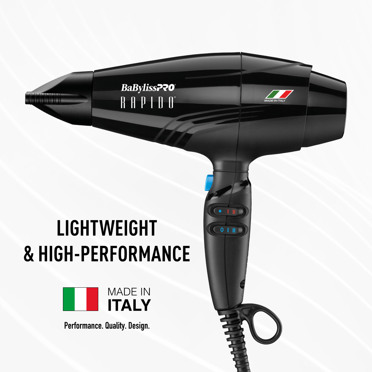 BaBylissPRO® Rapido® Dryer (BLACK) - Image 2