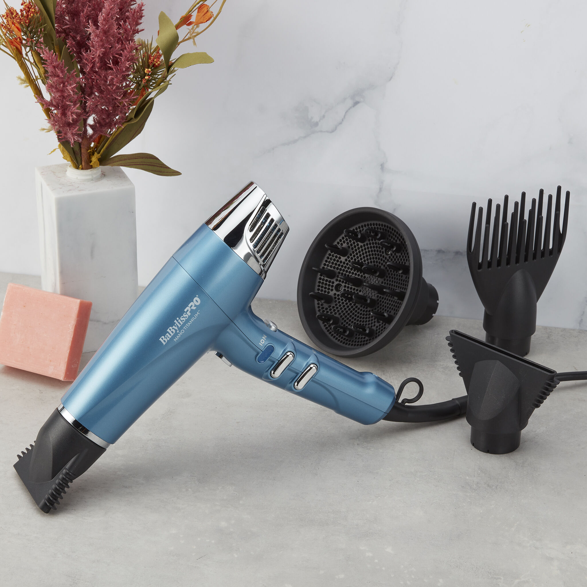 BaBylissPRO® Nano Titanium™ Professional High-Speed Dual Ionic Dryer - Image 8