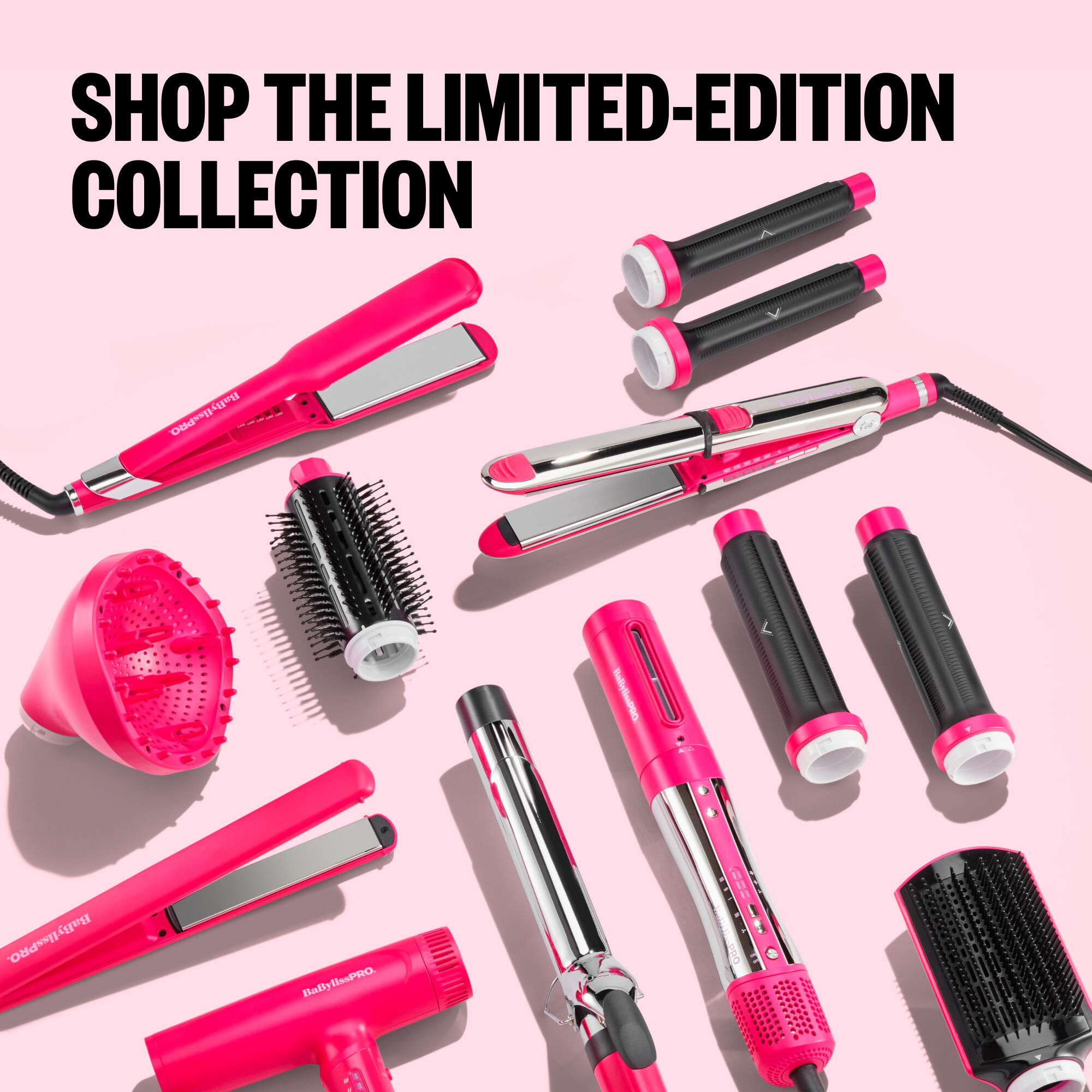 BaBylissPRO® Limited Edition Extended-Barrel 1¼" Curling Iron (Hot Pink) - Image 7