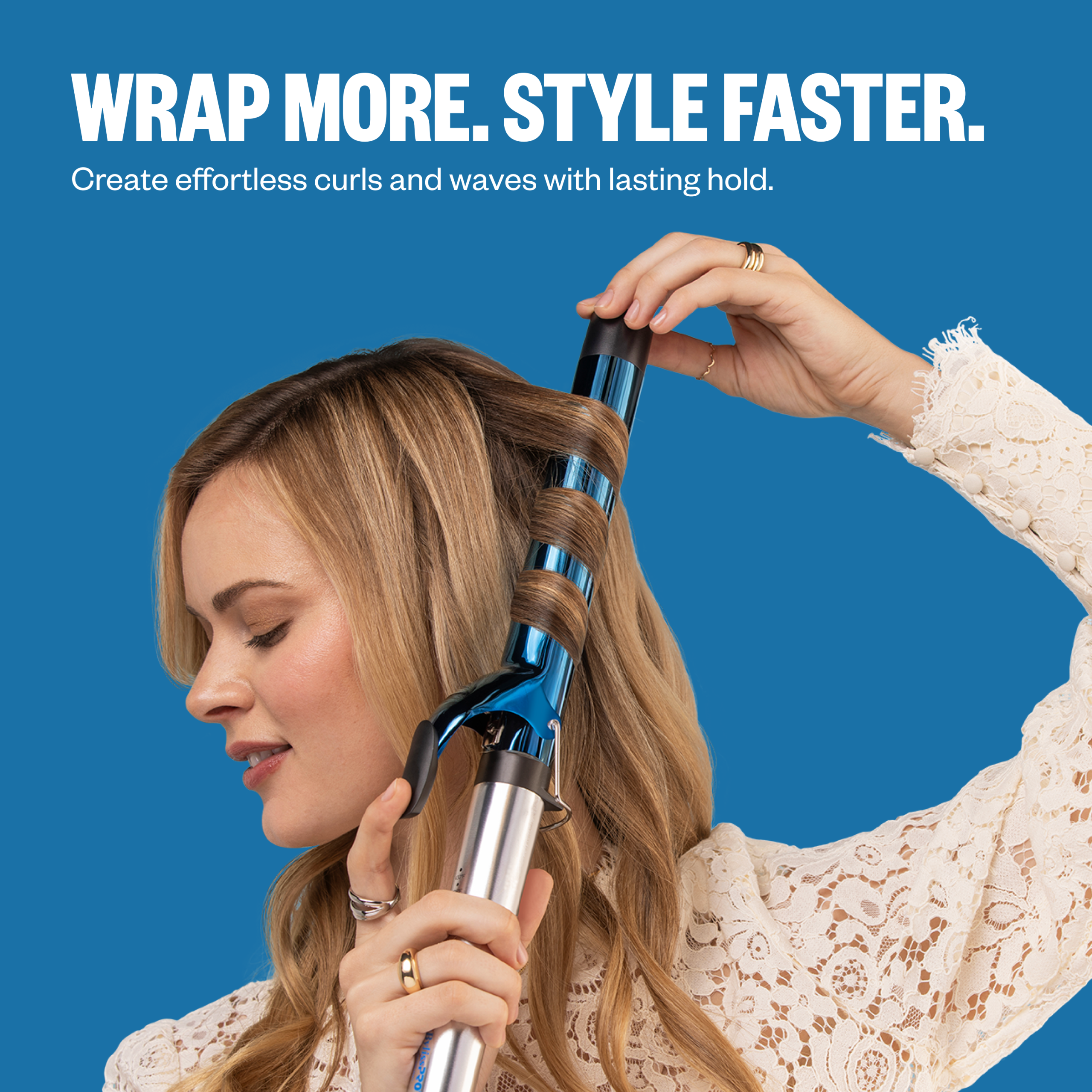 BaBylissPRO® Nano Titanium™ 1¼" Extended Barrel Curling Iron - Image 2