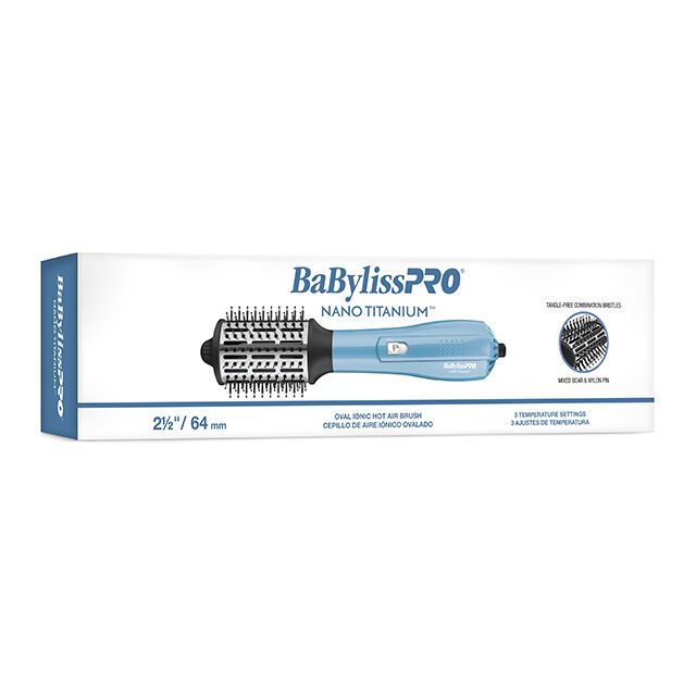 BaBylissPRO® Nano Titanium™ Oval Ionic Hot Air Brush - Image 3