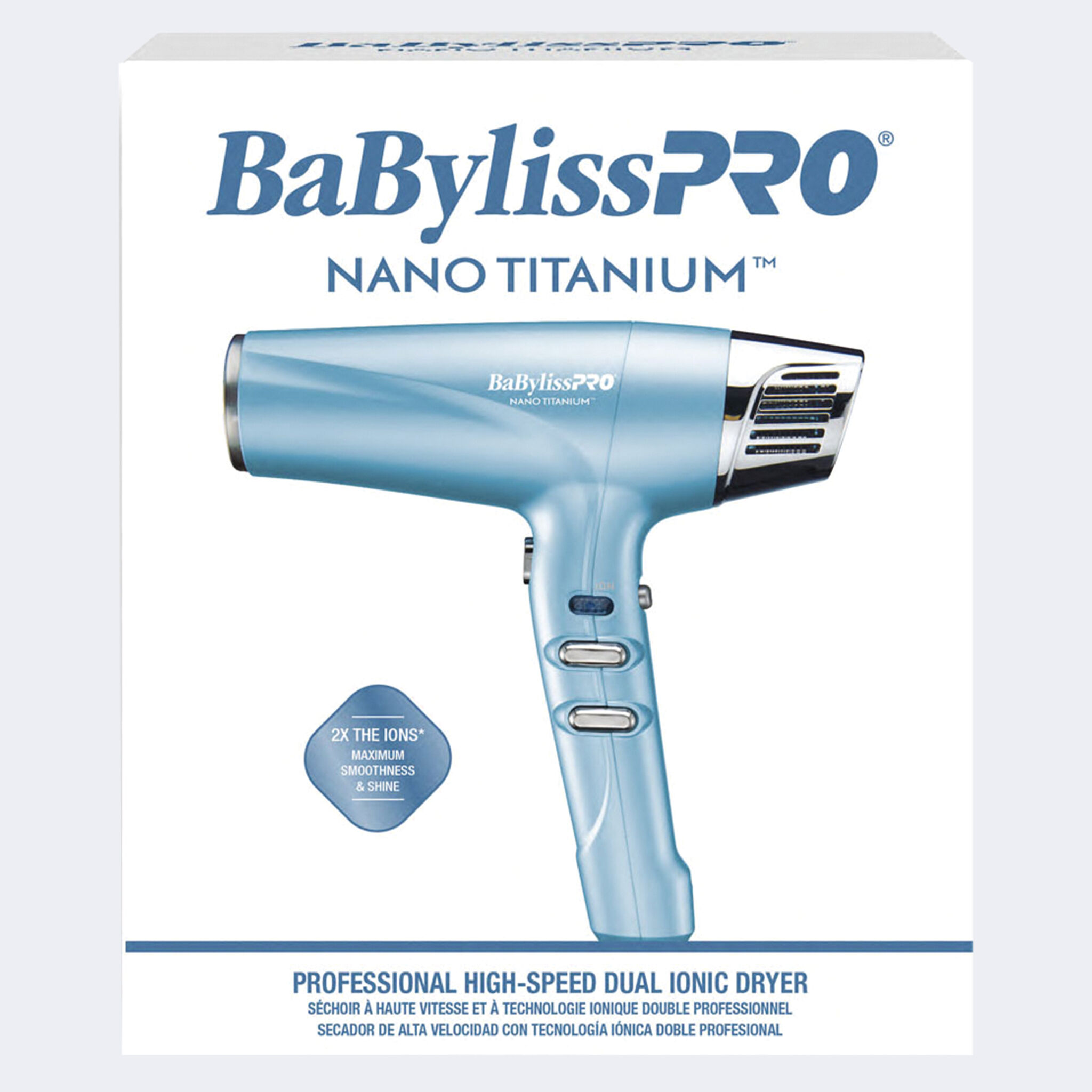BaBylissPRO® Nano Titanium™ Professional High-Speed Dual Ionic Dryer - Image 11