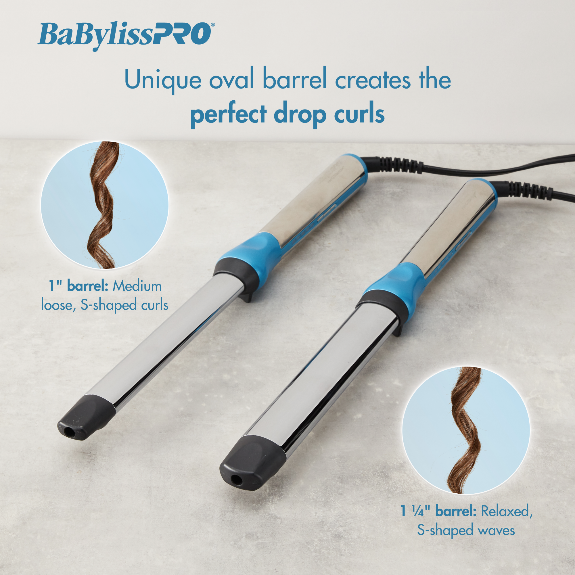 BaBylissPRO® Nano Titanium™ 1 1/4" Oval Barrel Wand - Image 4