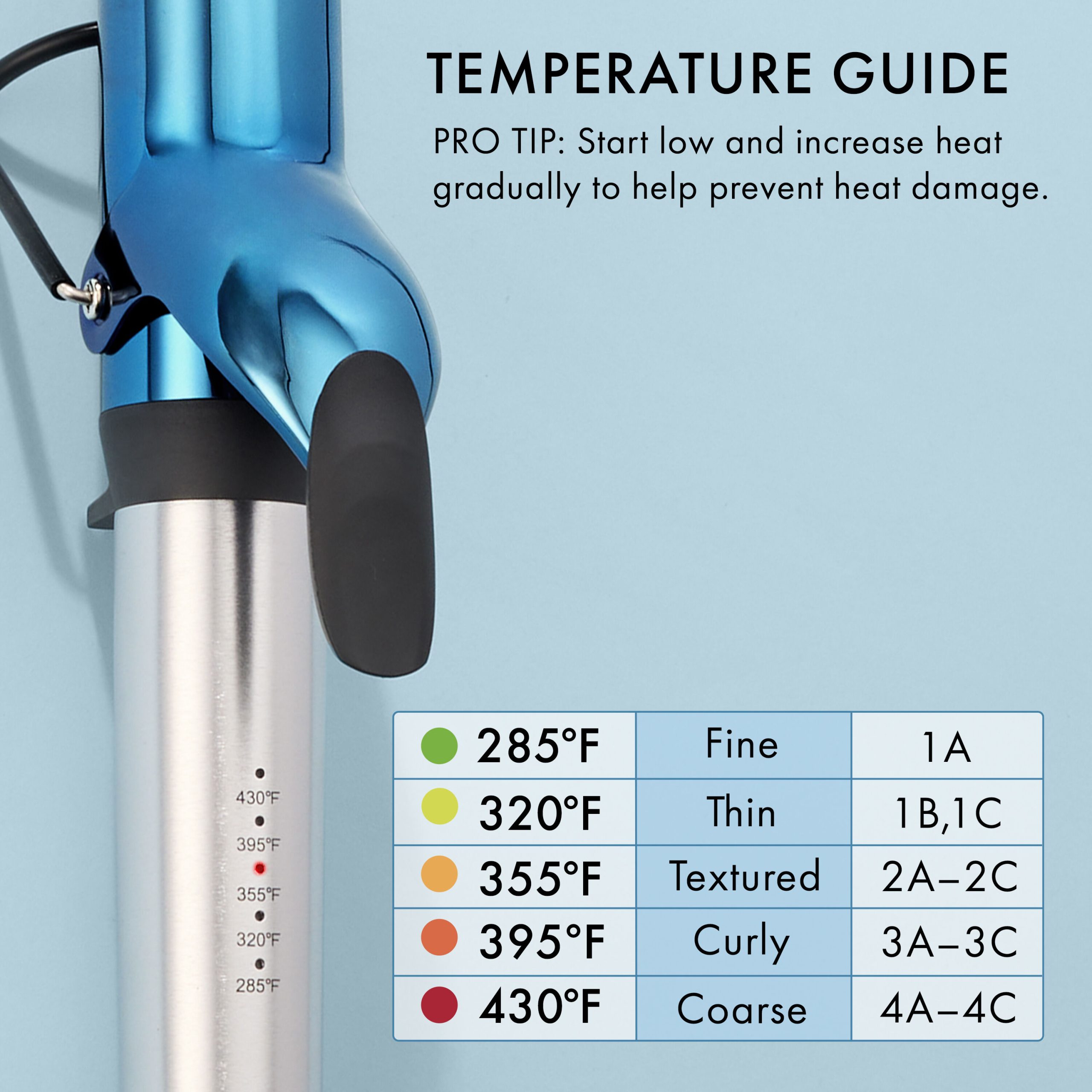 BaBylissPRO® Nano Titanium™ 1½" Extended Barrel Curling Iron - Image 4