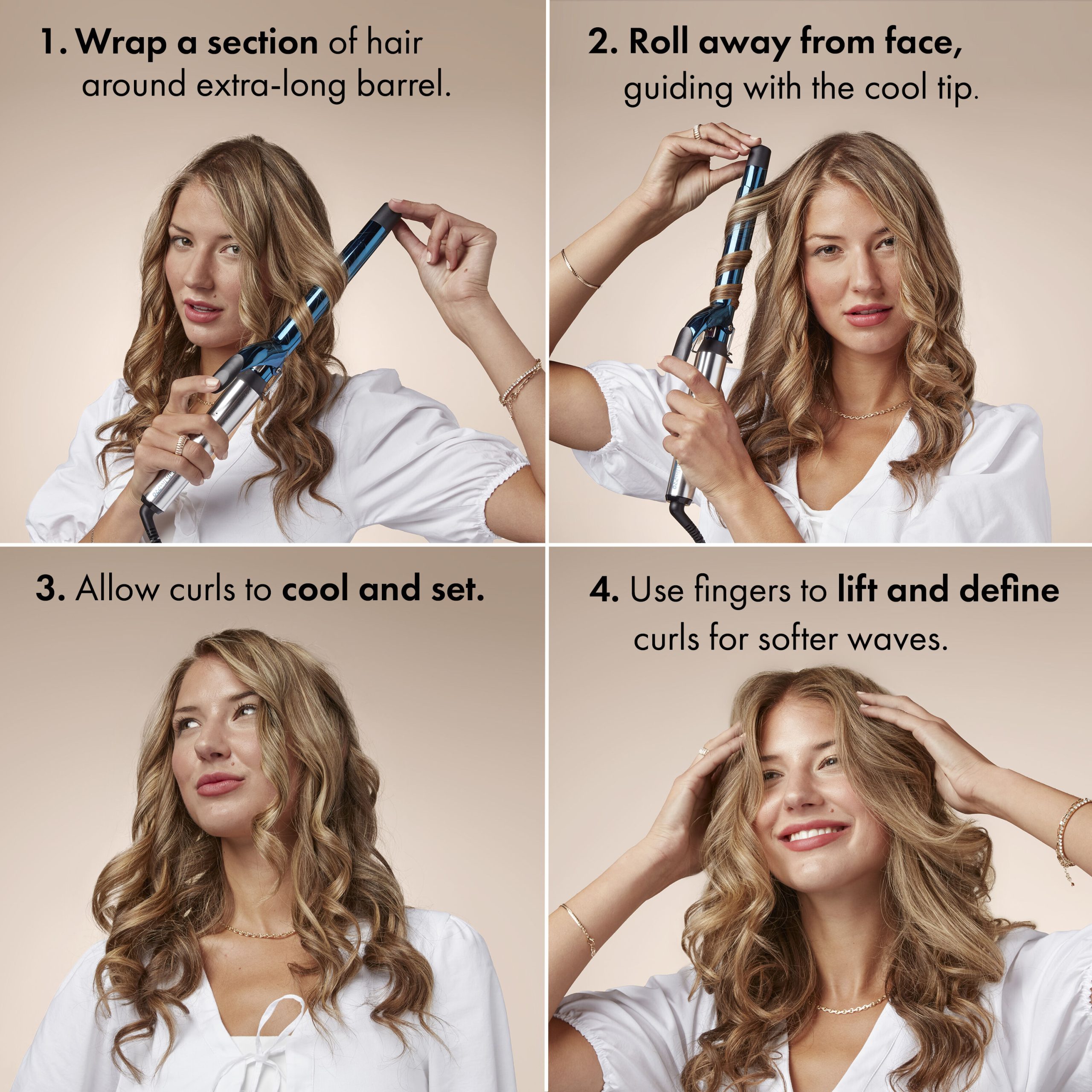 BaBylissPRO® Nano Titanium™ 1½" Extended Barrel Curling Iron - Image 6